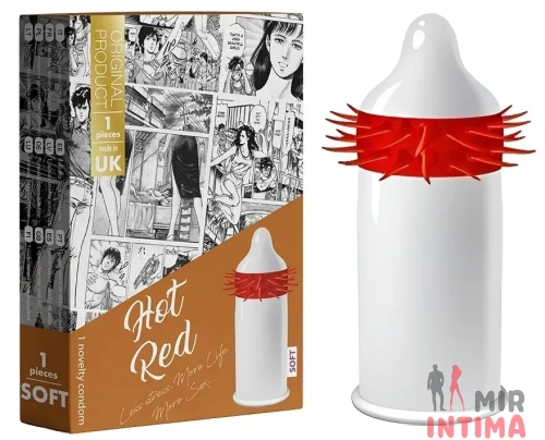 Презервативы EGZO Hot Red Презервативы EGZO Hot Red