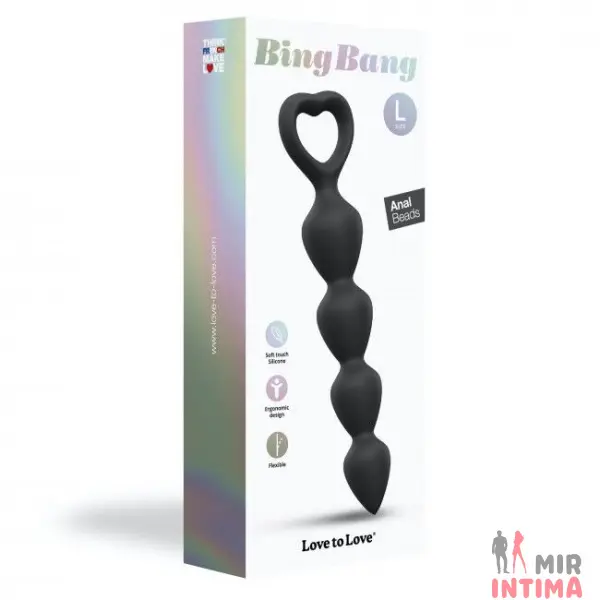Анальная цепочка Love To Love BING BANG, размер L - 5 Анальная цепочка Love To Love BING BANG, размер L - 5
