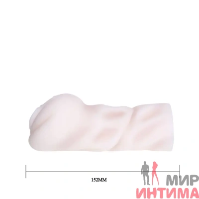 Мастурбатор-вагина с нежно-розовыми половыми губами - 3