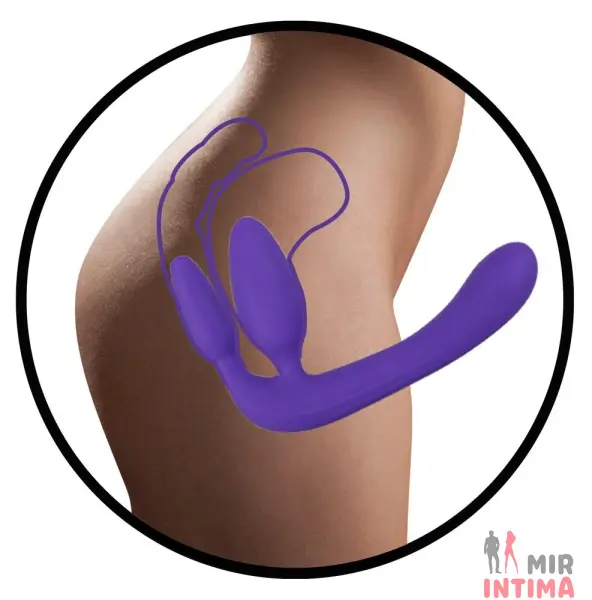 Женский страпон STRAPLESS STRAP-ON - 6 Женский страпон STRAPLESS STRAP-ON - 6