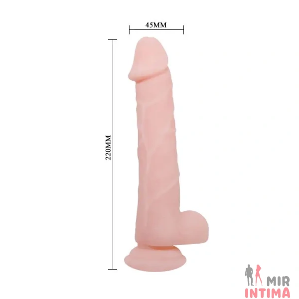 Яркий фаллос на присоске "SUPER DILDO 8.6" - 4 Яркий фаллос на присоске "SUPER DILDO 8.6" - 4