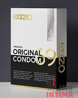 Анатомические презервативы EGZO "Original" №3 Анатомические презервативы EGZO "Original" №3