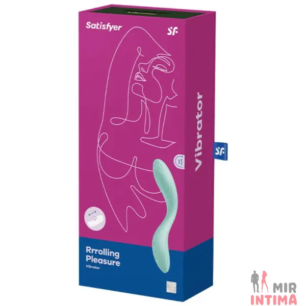 Женский-вибратор-точки-G-Вибратор Satisfyer Rrrolling Explosion Pleasure, силикон, 11.5 см - 9
