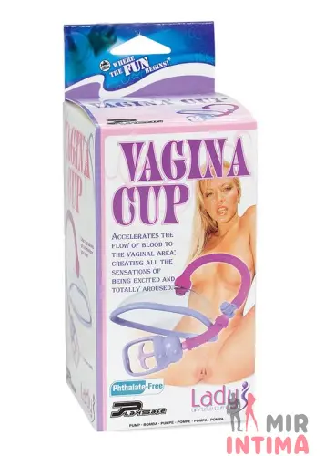 Вагинальная помпа VAGINA CUP