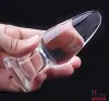 Стеклянный анальный плаг, 10,5x3,5 см