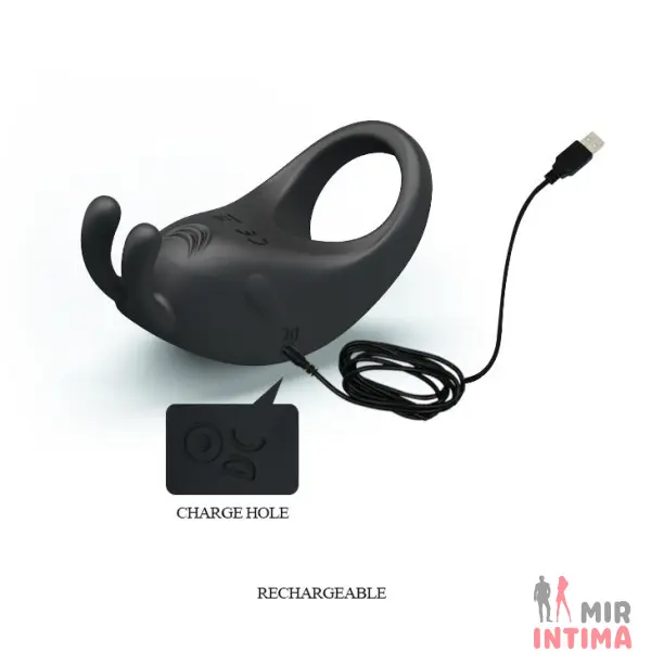 Кольцо для эрекции серии Pretty Love - Rabbit Vibrator - 6