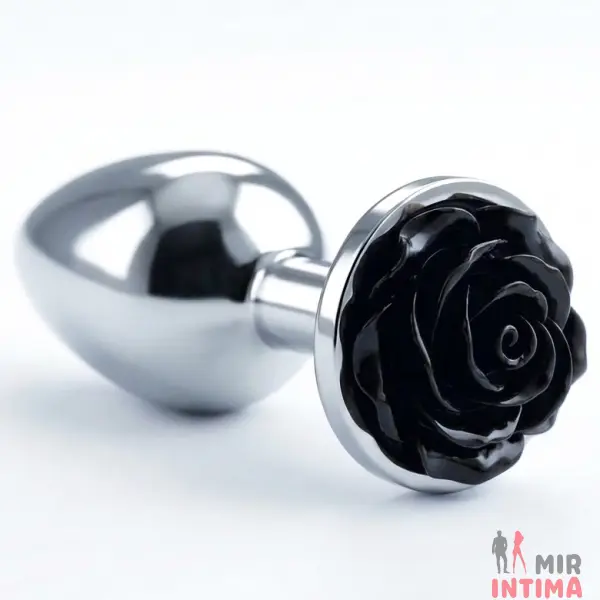 Металлическая пробка Silver PLUG ROSE - 10 Металлическая пробка Silver PLUG ROSE - 10