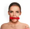 Кляп - палочка на ремнях Art of Sex – Gag Stick Silicon - 2