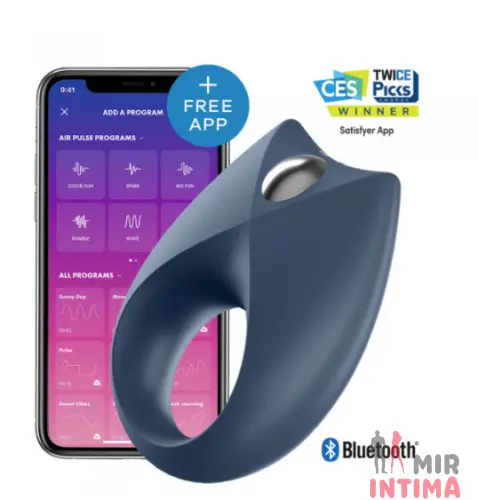 Кольцо для эрекции со смарт-управлением Satisfyer Royal One Кольцо для эрекции со смарт-управлением Satisfyer Royal One