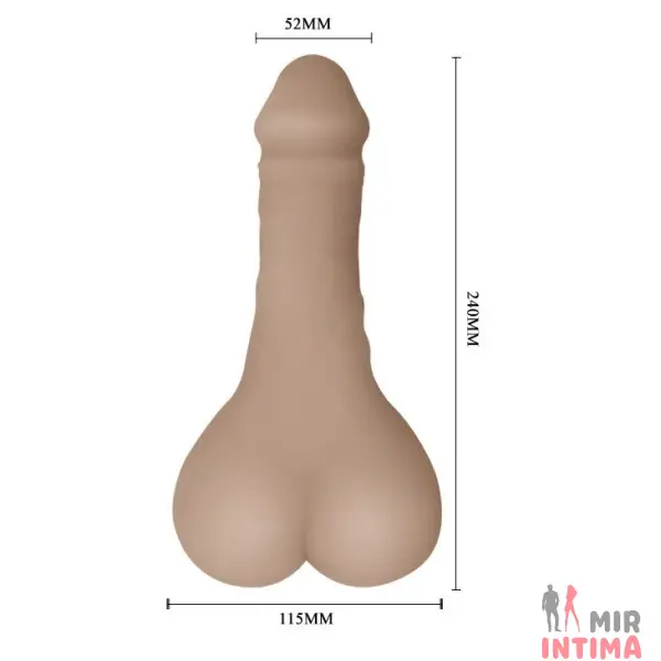 Удлиняющая Насадка-мастурбатор Bigger Man PLUS - 2 Удлиняющая Насадка-мастурбатор Bigger Man PLUS - 2