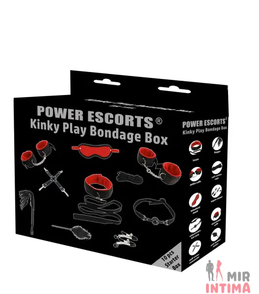 Набор BDSM атрибутов POWER ESCORTS - 2