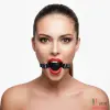 Кляп силиконовый Art of Sex - Balls, экокожа - 1