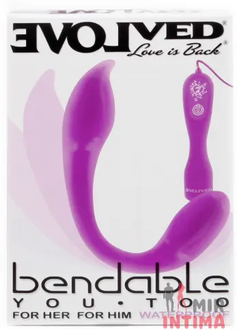Гибкий вибратор Evolved Bendable You Too Гибкий вибратор Evolved Bendable You Too