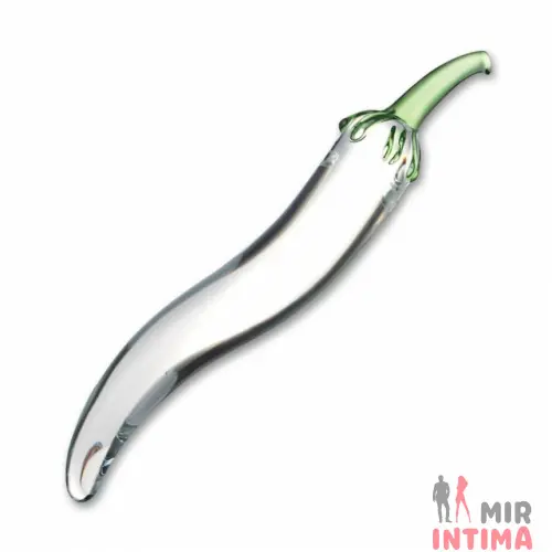 Фаллоимитатор Chili Pepper Glass Dildo, 17,5х3 см