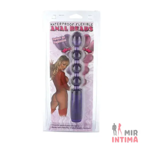 Анальный вибратор Anal Beads, 13х3 см Анальный вибратор Anal Beads, 13х3 см