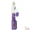 Компьютерный-(Rabbit)-женский-вибратор-Вибратор с ротацией Rabbit Vibe Clear Insight Vision, 13,3х3,3 см