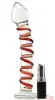 Фаллоимитатор стеклянный Glass Mr. Swirly Dildo, 20х5 см - 1 Фаллоимитатор стеклянный Glass Mr. Swirly Dildo, 20х5 см - 1