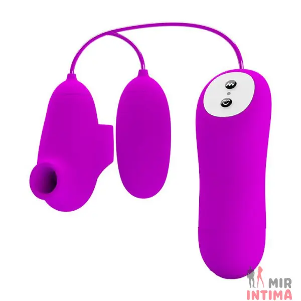Вакуумный стимулятор с виброяйцом SUCTION & VIBRO-BULLETS - 5 Вакуумный стимулятор с виброяйцом SUCTION & VIBRO-BULLETS - 5