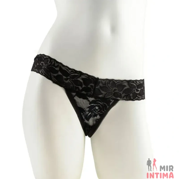 Женские-вибротрусики-Стринги с вибропулей Ff Plus Size Hanky Spank Me - 2