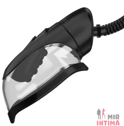 Вагинальная помпа с функцией вибрации Perfect Touch Vibr Pussy Pump Black Вагинальная помпа с функцией вибрации Perfect Touch Vibr Pussy Pump Black
