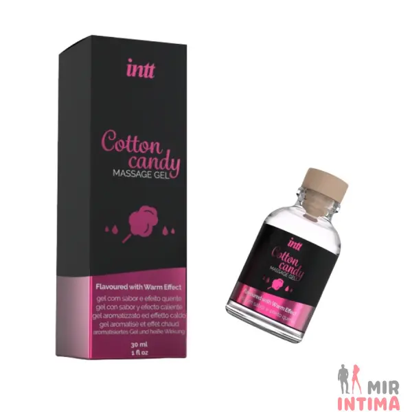 Intt Cotton Candy Gel - массажный гель, вкус сладкой ваты. - 1 Intt Cotton Candy Gel - массажный гель, вкус сладкой ваты. - 1