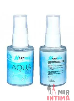 Лубрикант AQUA GEL HARDMAN, 50ML