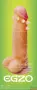 Фаллоимитатор EGZO с шипами на присоске, 17,5 х 3,5 см