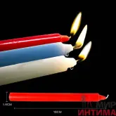 Набор цветных низкотемпературных свечей SENSUAL HOT WAX