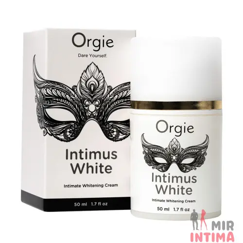 Крем для осветления кожи Orgie Intimus White 50мл, подходит для всх зон