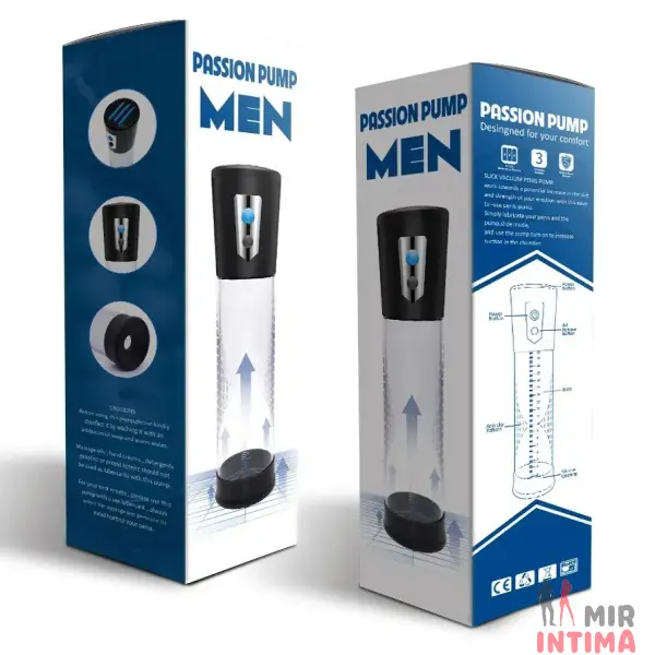 Автоматическая вакуумная помпа CANWIN Passion Pump Men - 7 Автоматическая вакуумная помпа CANWIN Passion Pump Men - 7