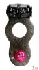 Эрекционное виброкольцо Vibrating Cock Ring with Anal Bead - 1