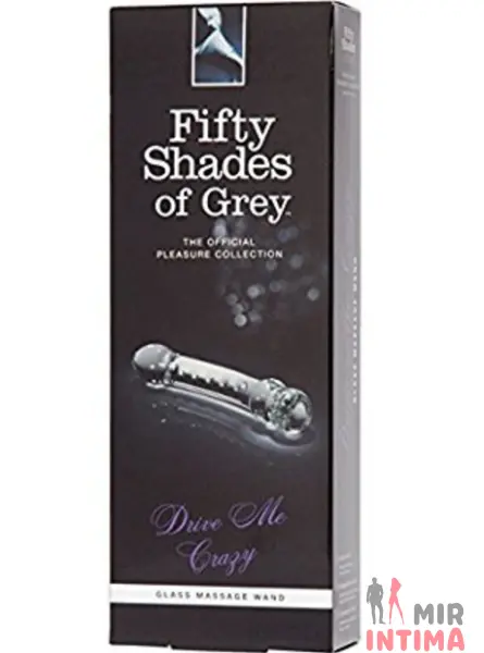 Cтимулятор из стекла Fifty Shades of Grey, Glass-Massage-Wand, 19х3,6 см - 3