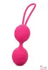 Вагинальные шарики Dorcel Dual Balls, диаметр 3,6см, силикон - 1