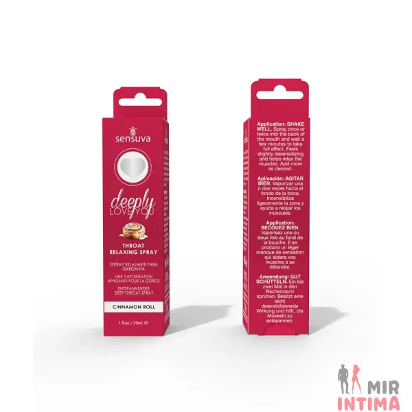 Спрей для глубокого минета Sensuva Cinnamon 29 мл - 3 Спрей для глубокого минета Sensuva Cinnamon 29 мл - 3