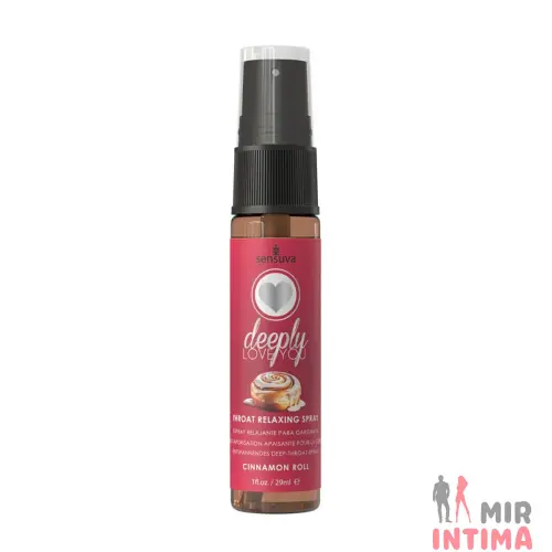 Спрей для глубокого минета Sensuva Cinnamon 29 мл