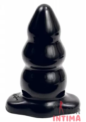Анальный плаг Tripple Ripple Butt Plug Large, 11.6х6см Анальный плаг Tripple Ripple Butt Plug Large, 11.6х6см