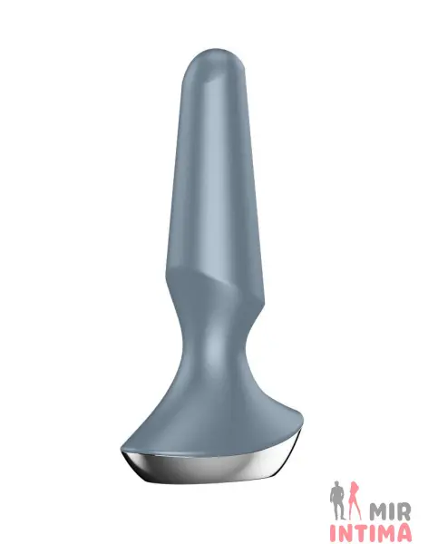 Анальная смарт-вибропробка Satisfyer Plug-ilicious 2, 10х3 см - 10 Анальная смарт-вибропробка Satisfyer Plug-ilicious 2, 10х3 см - 10
