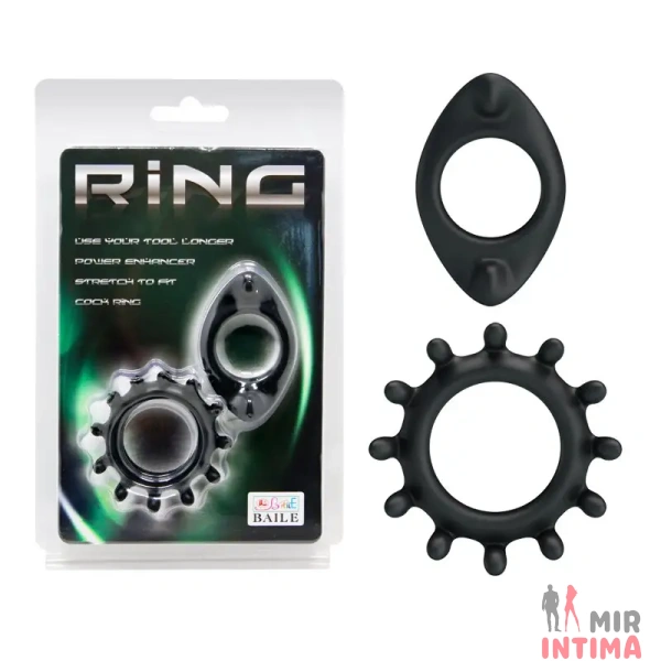 RING набор колец эрекционных, 2шт - 1