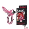Эрекционное виброкольцо с язычком «Sweet Vibration Ring»