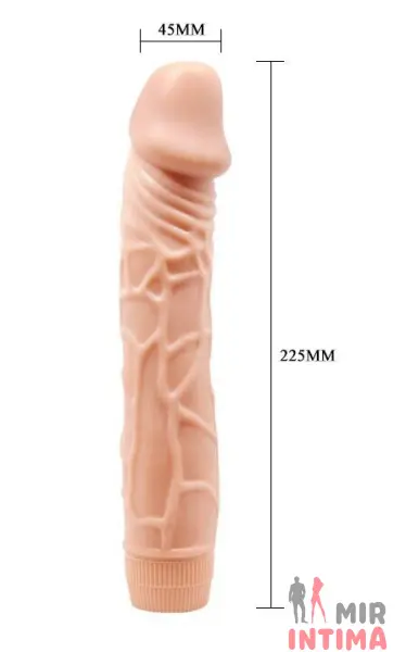 Реалистичный-женский-вибратор-Вибратор реалистик "BARBARA BOB DILDO", 22,5x4,5 см - 4