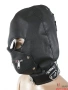Шлем на голову со шнуровкой и молнией для фиксации рта  - 2