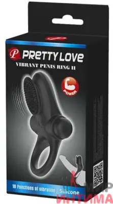 Эрекционное кольцо Pretty Love Vibrant penis ring II