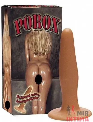 Анальная пробка Porox, 13X2,5 см Анальная пробка Porox, 13X2,5 см