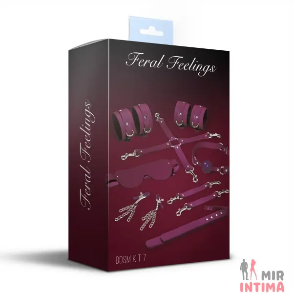 Набор для БДСМ Feral Feelings Kit, 7 предметов - 1