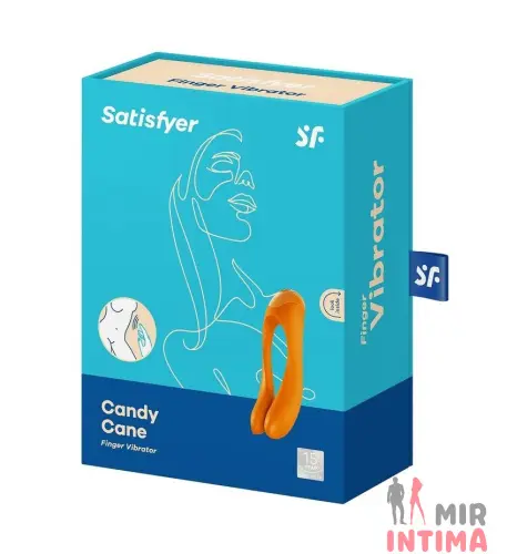 MISatisfyer Candy Cane-Гелевый-и-силиконовый-женский-вибратор Гелевый-и-силиконовый-женский-вибратор-Универсальный вибростимулятор Satisfyer Candy Cane
