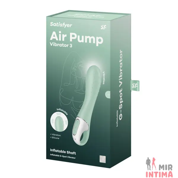 Женский-вибратор-точки-G-Вибратор точки G Satisfyer Air Pump Vibrator 3 - 4