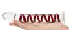 Фаллоимитатор стеклянный Glass Mr. Swirly Dildo, 20х5 см Фаллоимитатор стеклянный Glass Mr. Swirly Dildo, 20х5 см