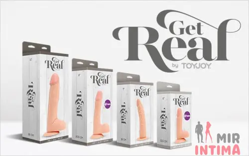 TOY11377-Реалистичный-женский-вибратор Реалистичный-женский-вибратор-Вибратор Get Real 8.5 Inch Vibrating, 21,5х5,5 см