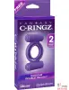 Эрекционное виброкольцо Pipedream Fan+asy Double Delight C-Ringz Silicone