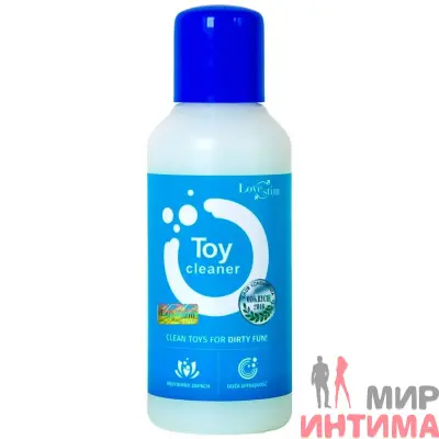 Антибактериальная жидкость для интимных товаров LoveStim " Toy Cleaner "  100мл